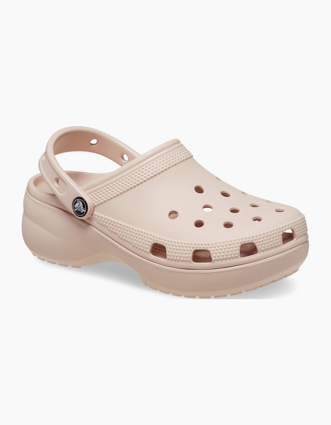 Crocs Women's Classic Platform Womens Clogs - Tan - Size: 5
