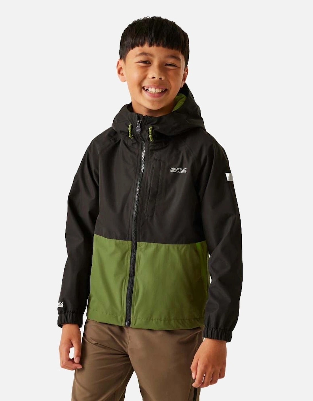 Boys Hanleigh II Waterproof Breathable Hooded Jacket, 5 of 4