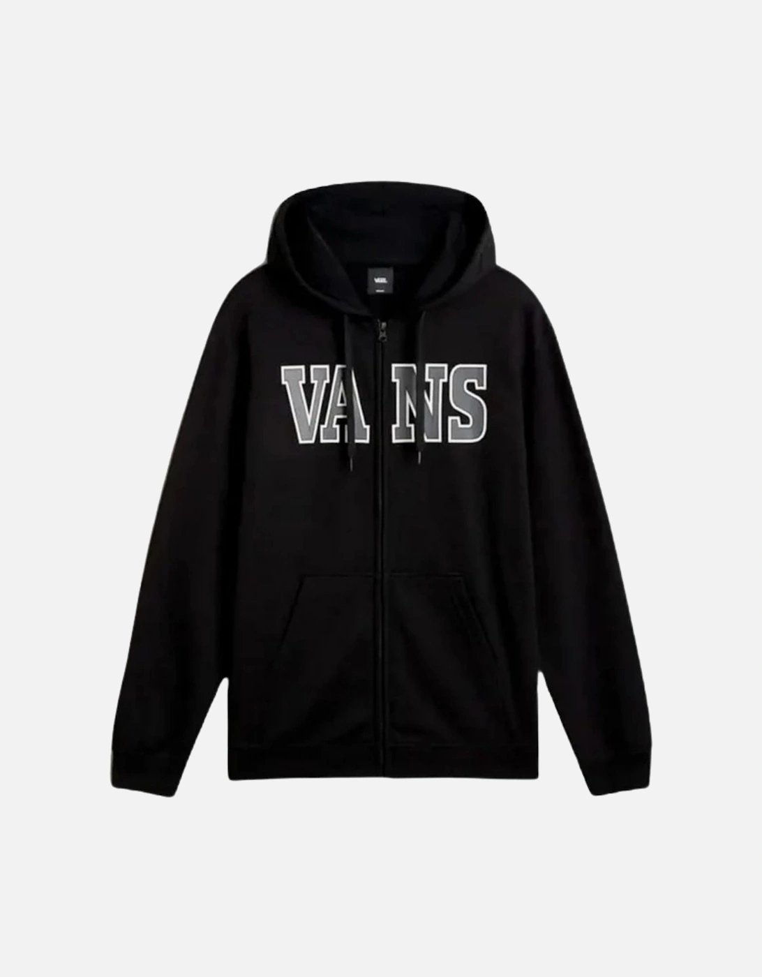 Mens Varcity B Full Zip Hoodie, 2 of 1
