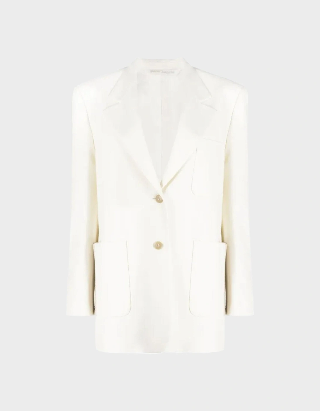 Knitted Tape Blazer White, 4 of 3