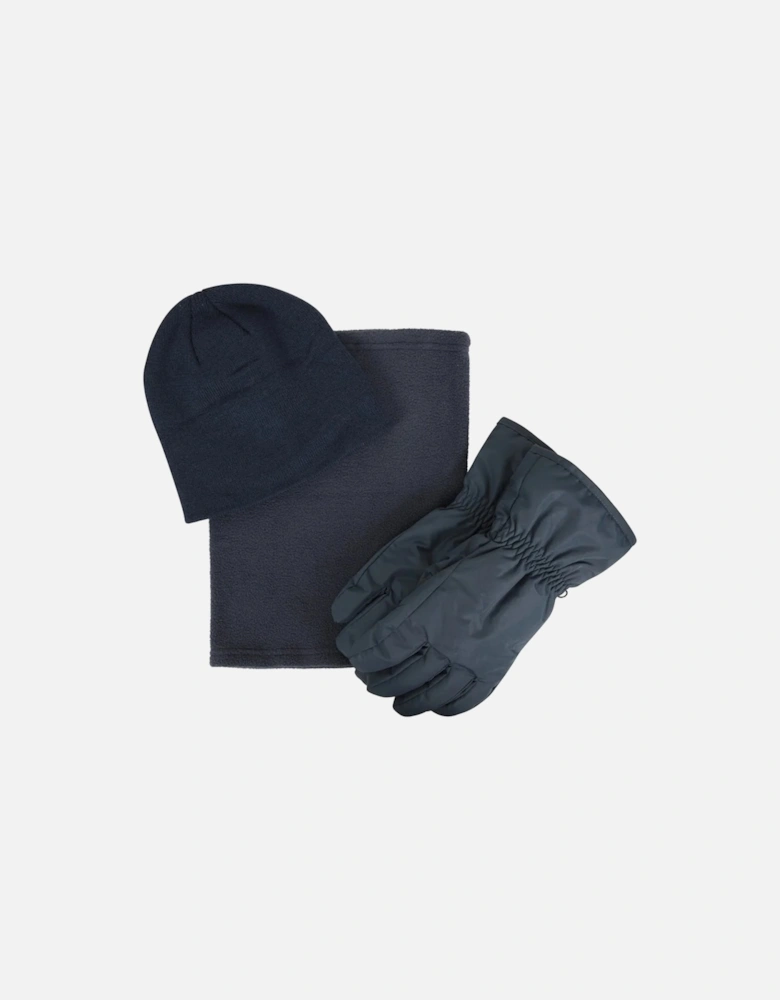 Mens Hat Gloves And Scarf Set
