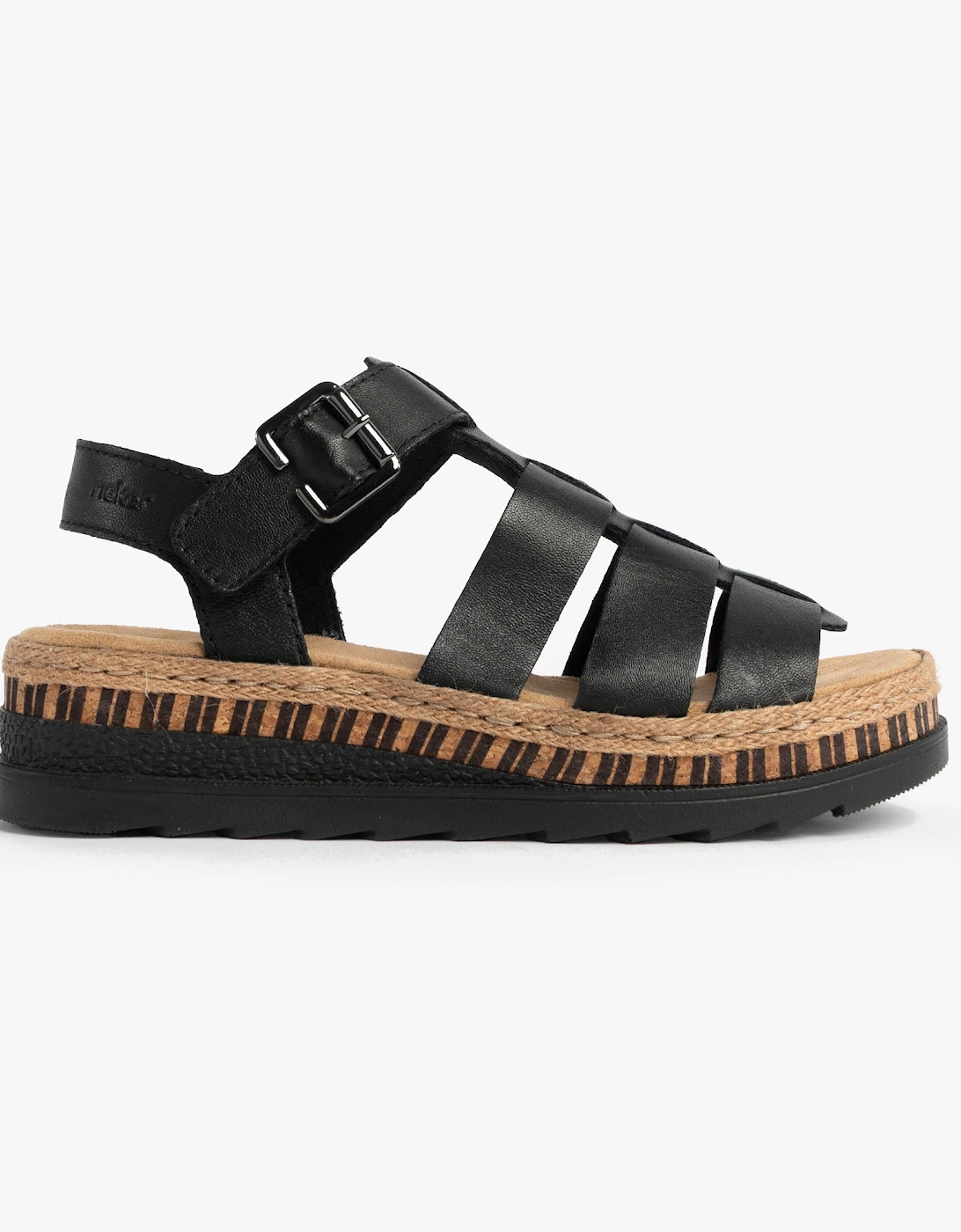 V7904-00 Womens Sandals Black, 7 of 6