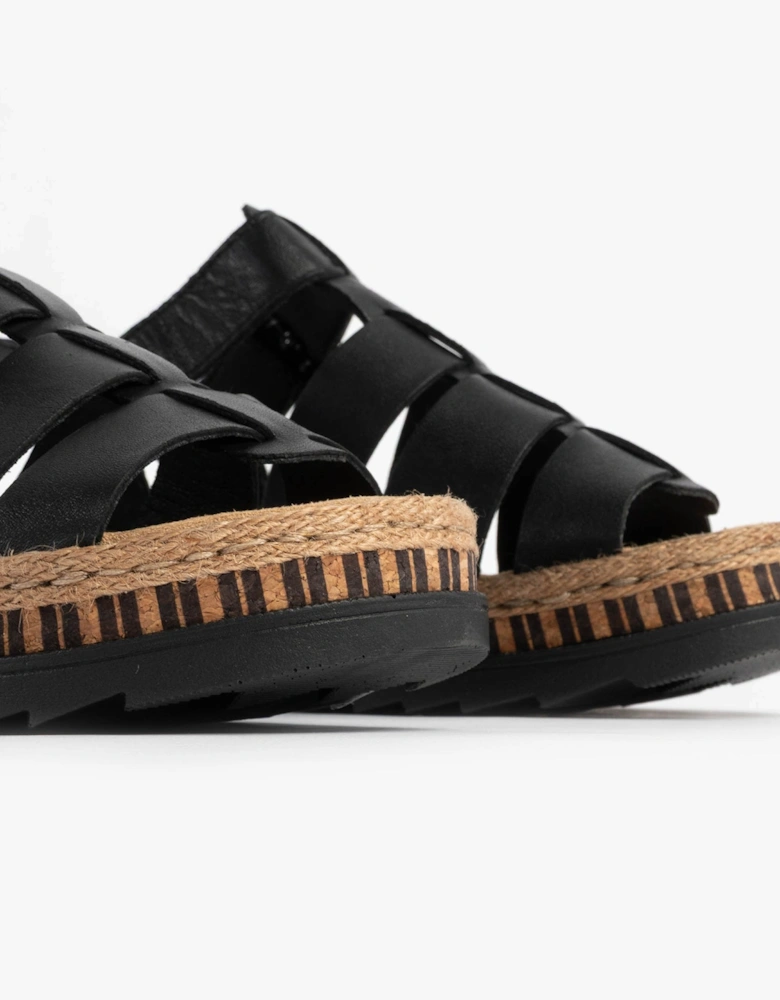 V7904-00 Womens Sandals Black