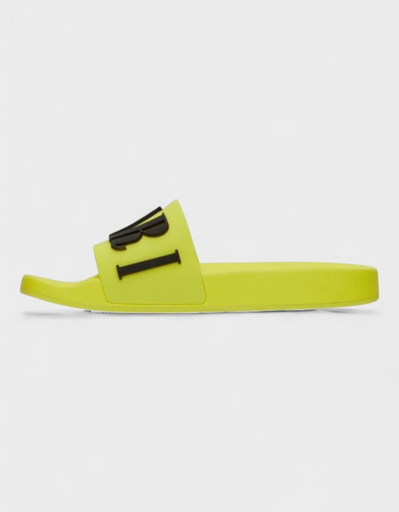 Rubber Classic Logo Pool Slide Volt