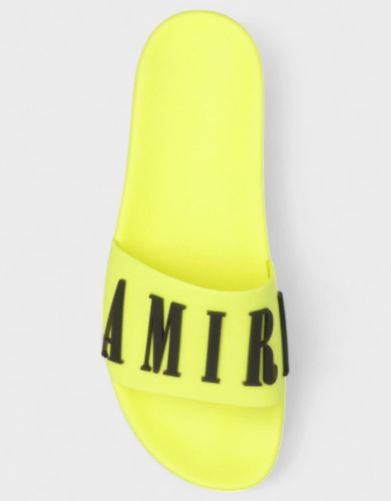 Rubber Classic Logo Pool Slide Volt