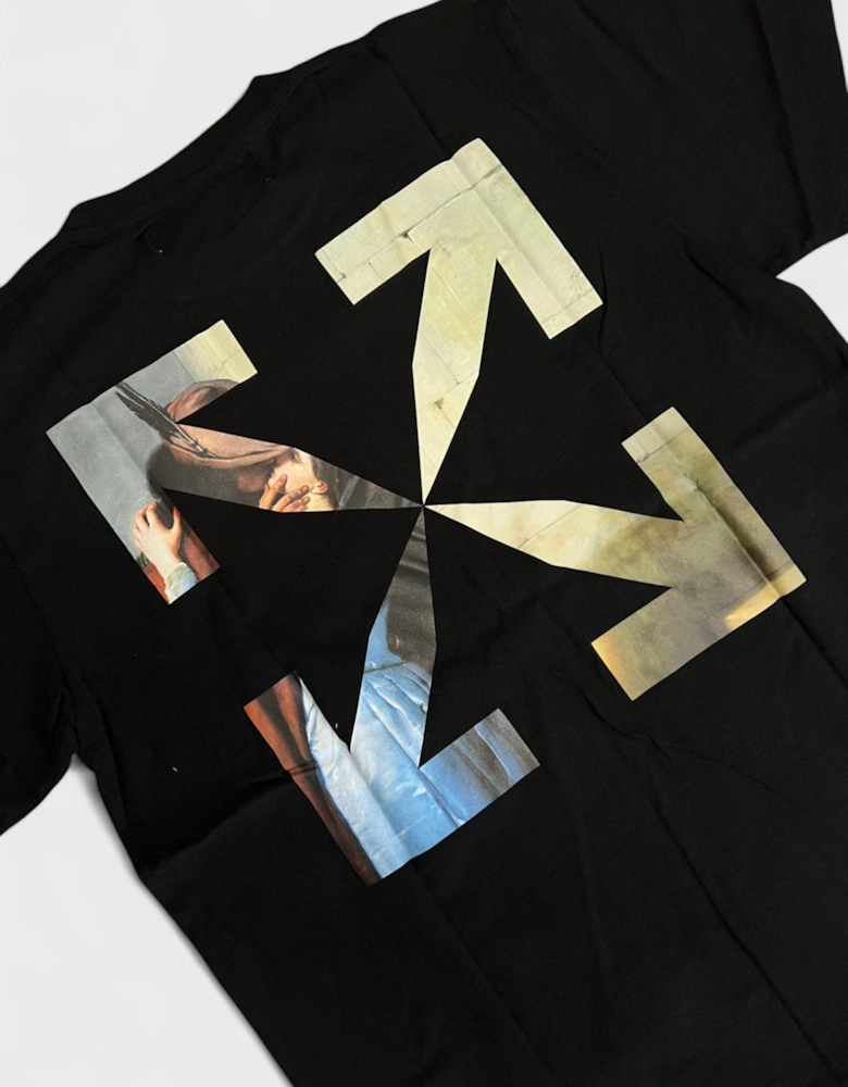 Arrow Slim T-Shirt Black Francesco Hayez