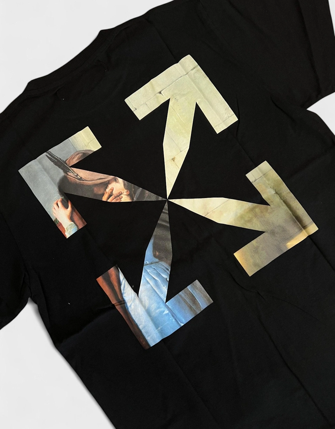 Arrow Slim T-Shirt Black Francesco Hayez