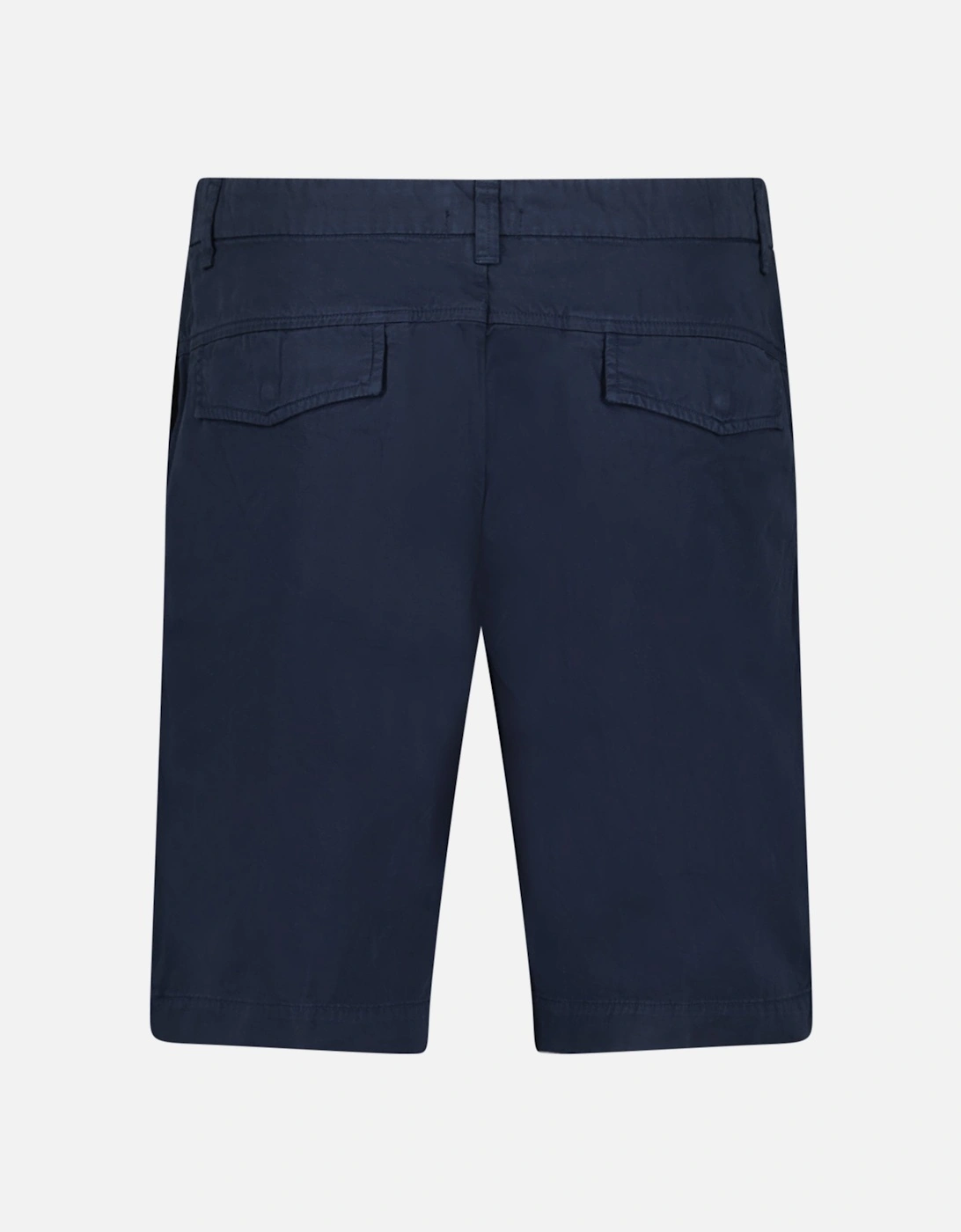 Logo Cotton Bermuda Shorts Navy