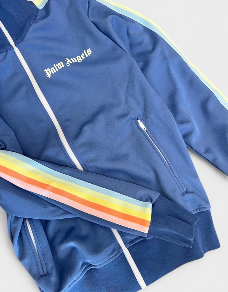 Track Jacket Blue Rainbow
