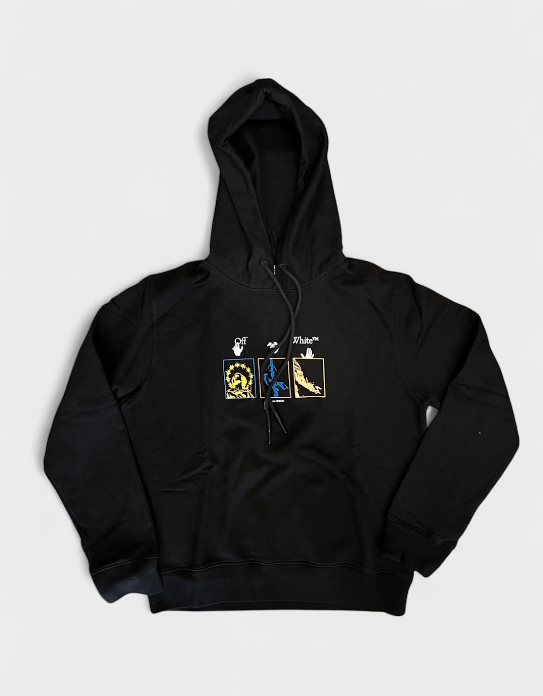 Milano Hoodie Black White