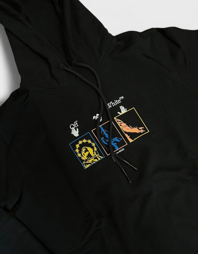 Milano Hoodie Black White