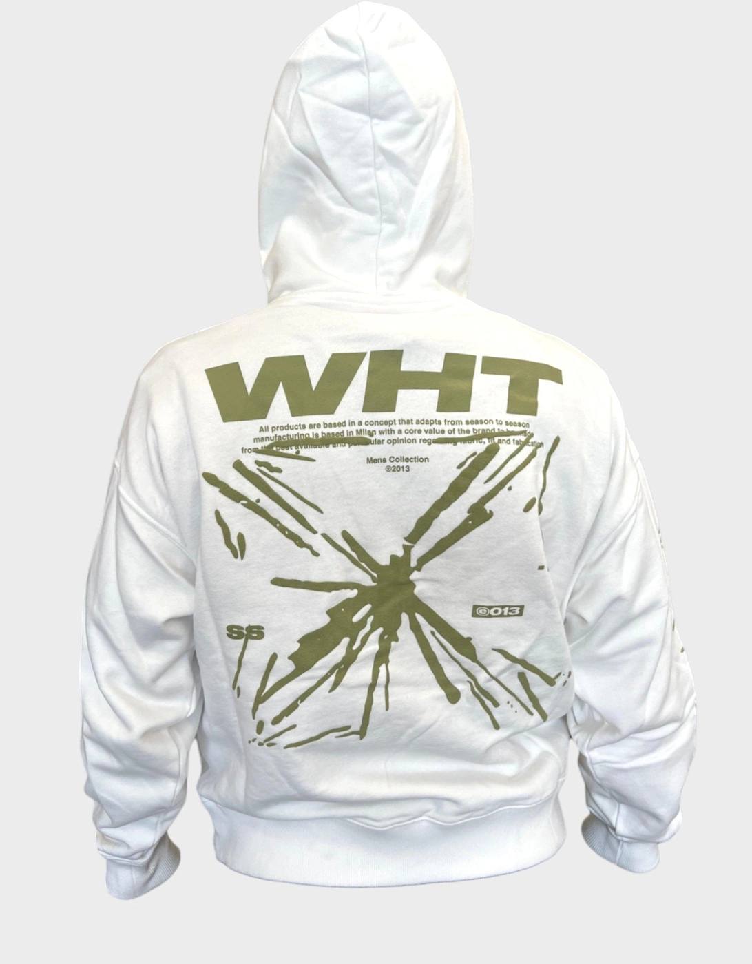 Splash Arrow Skate Hoodie White