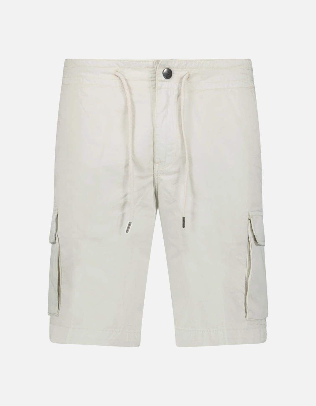 Logo Bermuda Shorts in Off White, 5 of 4