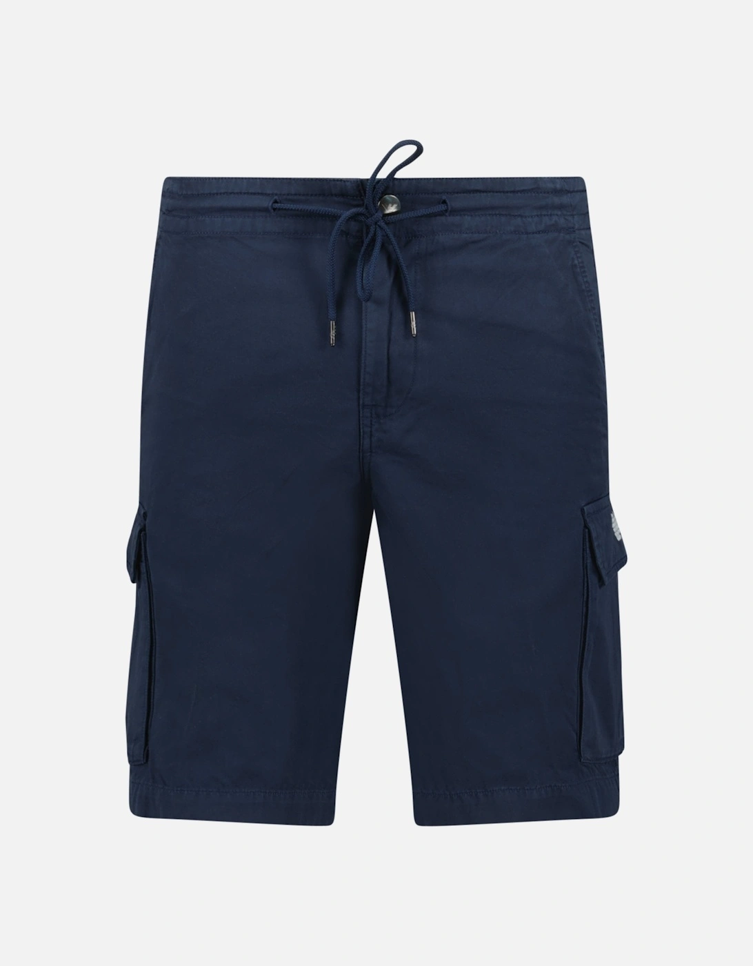 Logo Bermuda Shorts in Navy