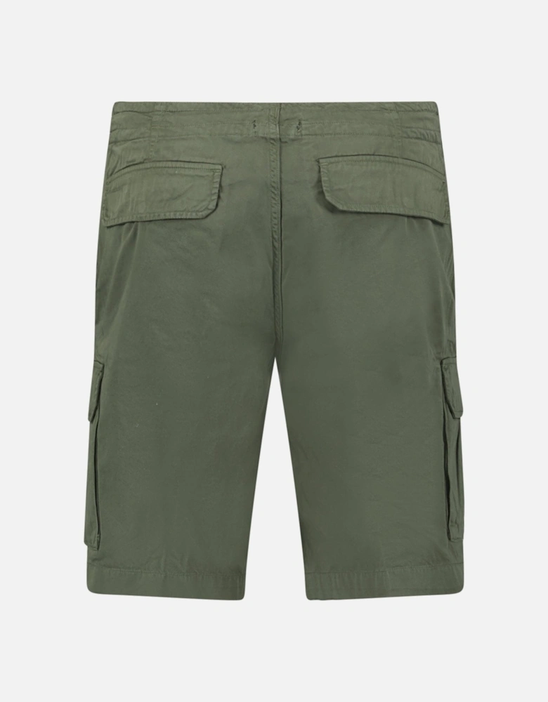 Logo Bermuda Shorts in Khaki