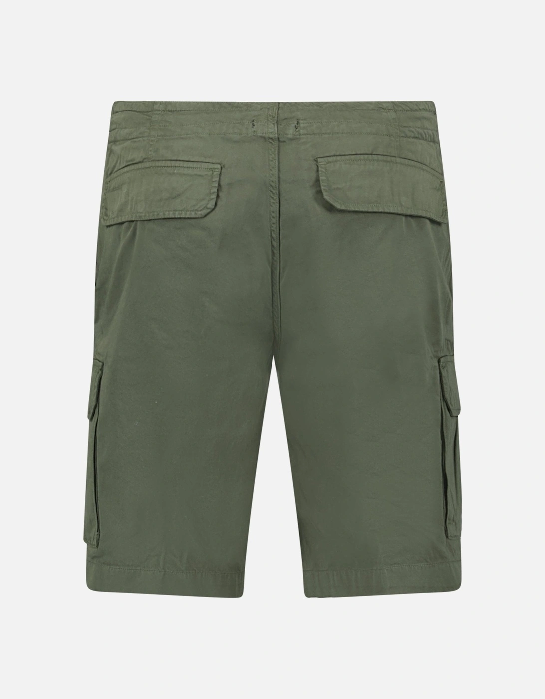 Logo Bermuda Shorts in Khaki