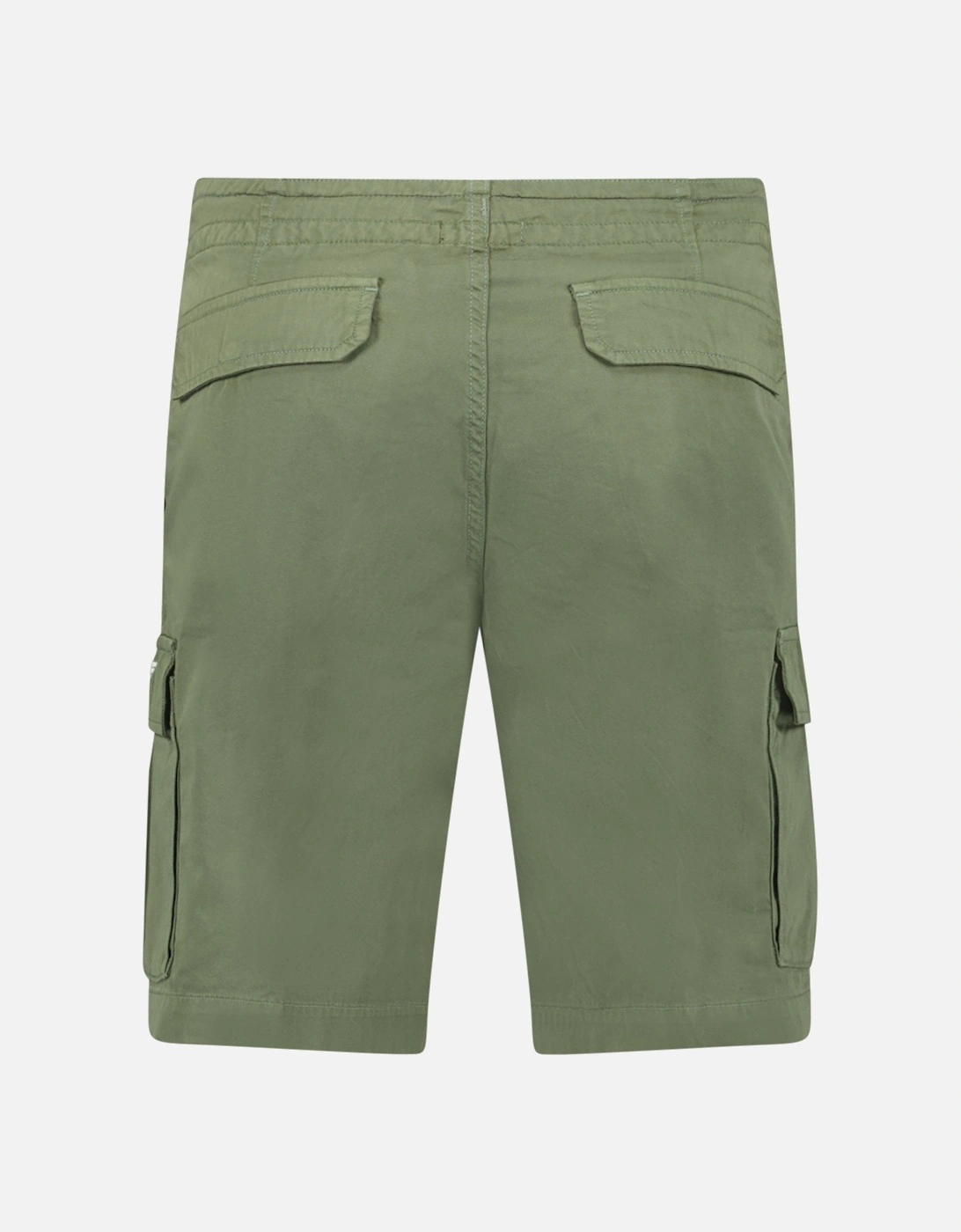 Logo Bermuda Shorts in Khaki