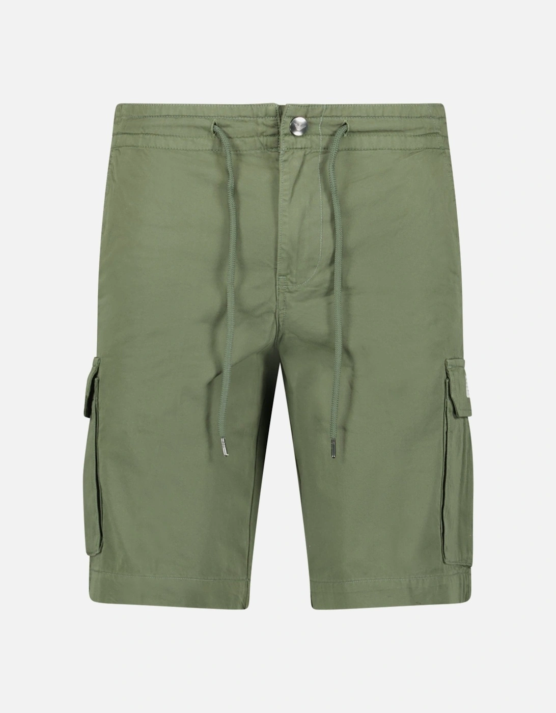 Logo Bermuda Shorts in Khaki, 5 of 4