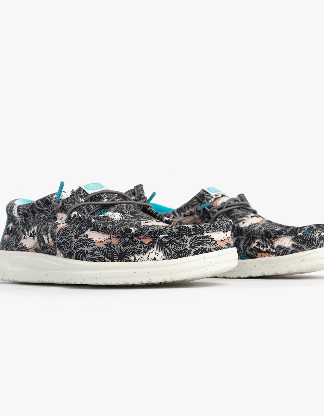HEYDUDE WALLY Mens Shoes Black