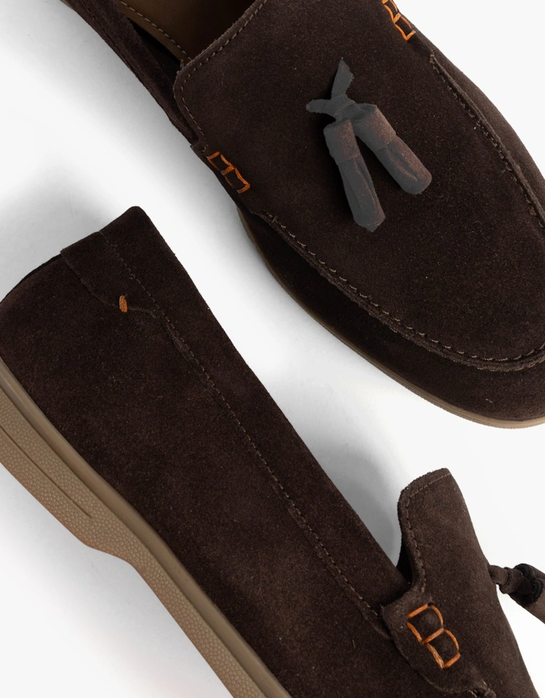 WEMBLEY Mens Loafers Brown