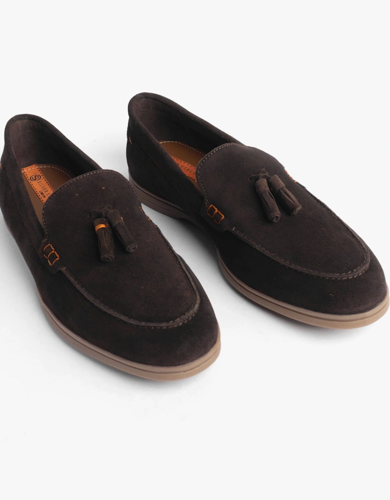 WEMBLEY Mens Loafers Brown