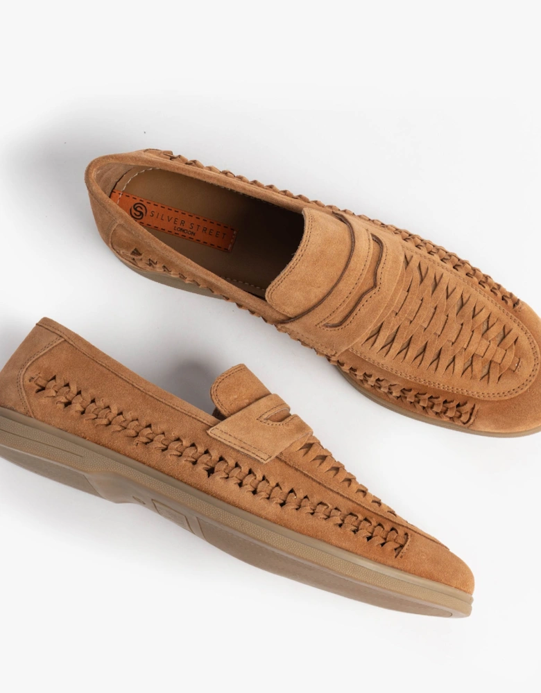 PERTH Mens Loafers Tan