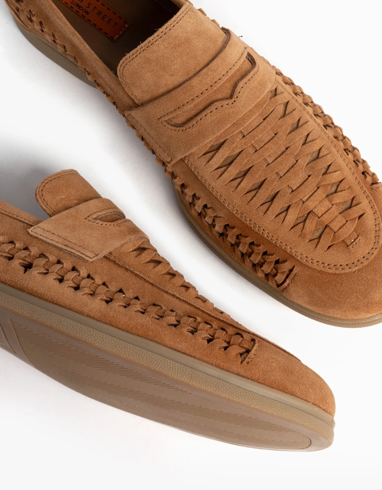PERTH Mens Loafers Tan