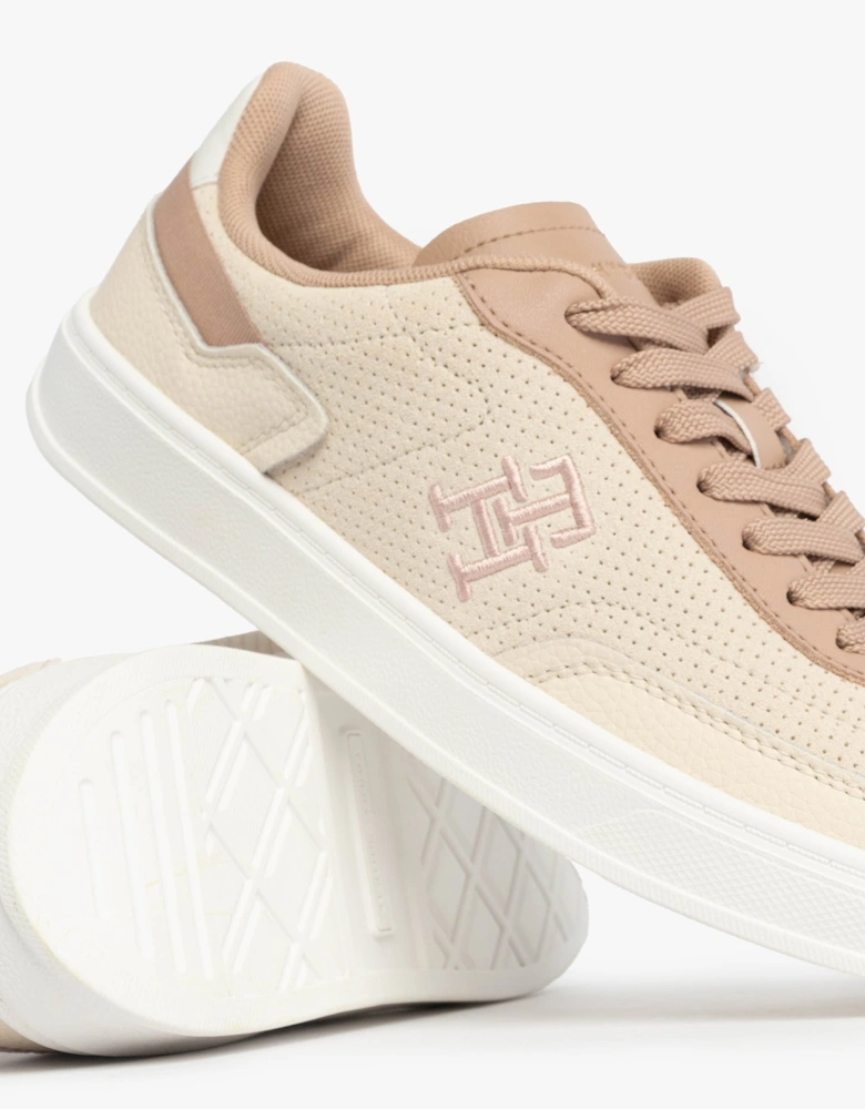 TH MONOGRAM Trainer Womens Trainers Muslin/Claystone