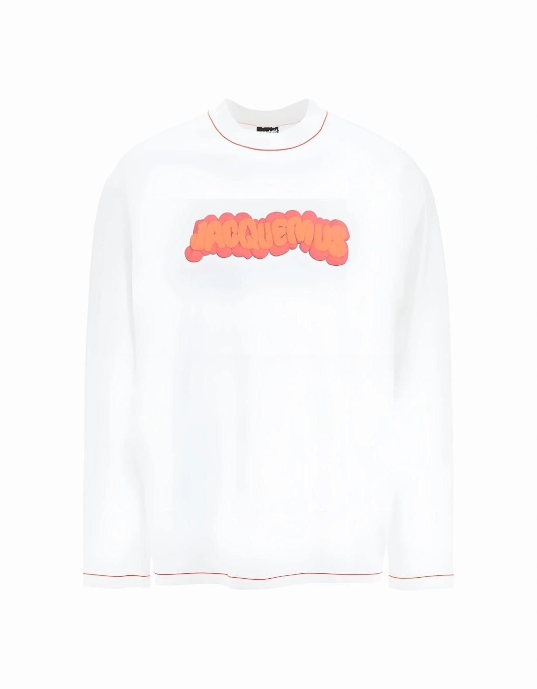 Pate A Modeler Print Logo Paste Le Long Sleeved T-Shirt White, 3 of 2