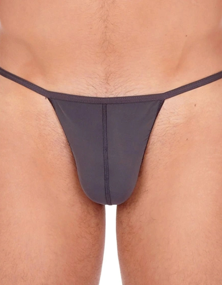 Plume Ultra-light G-String, Anthracite Grey