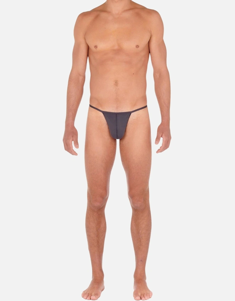 Plume Ultra-light G-String, Anthracite Grey
