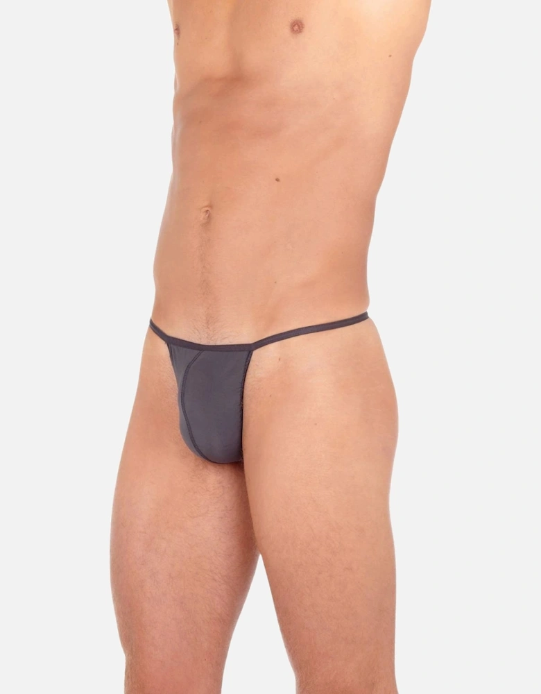 Plume Ultra-light G-String, Anthracite Grey