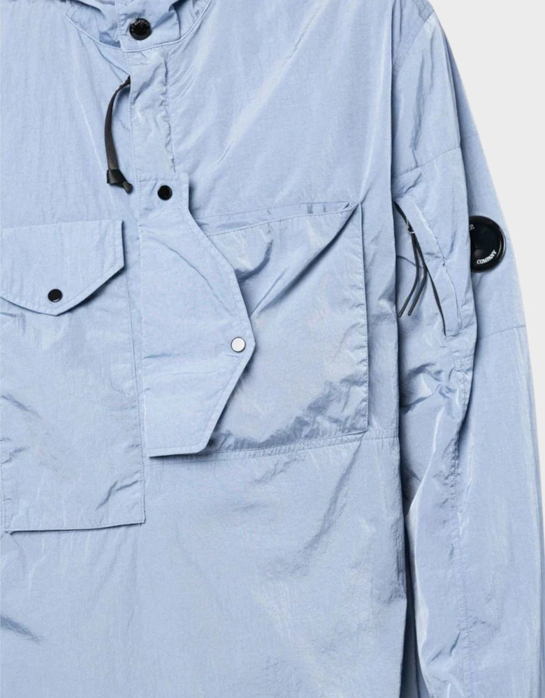 C.p Company Hooded Long Sleeve Jacket Blue