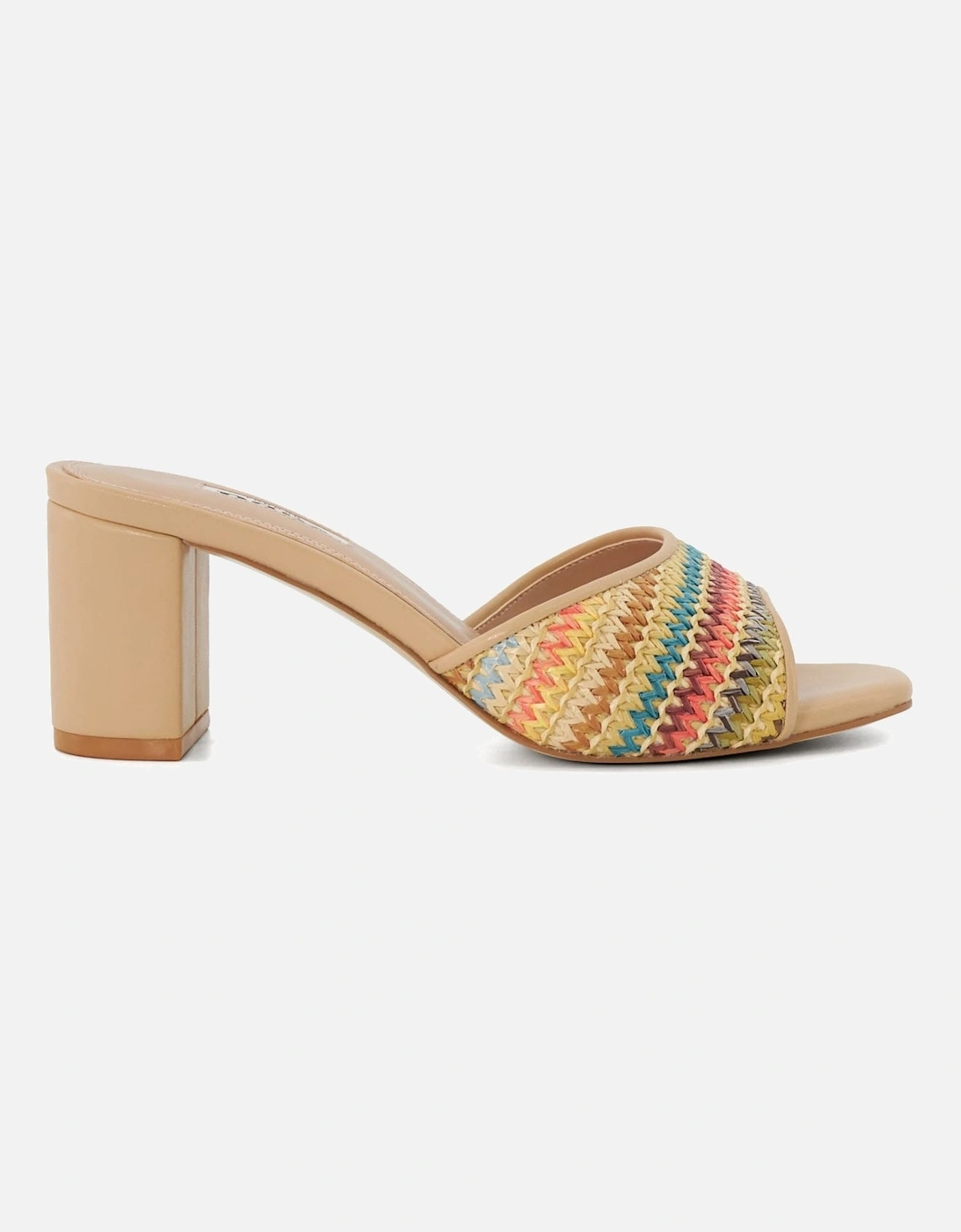 Multicolour Rainbow Crochet Mule Sandals, 5 of 4