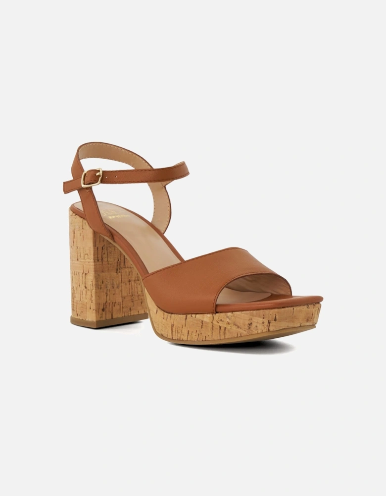 Jacuzzi Platform Block Heel Sandals
