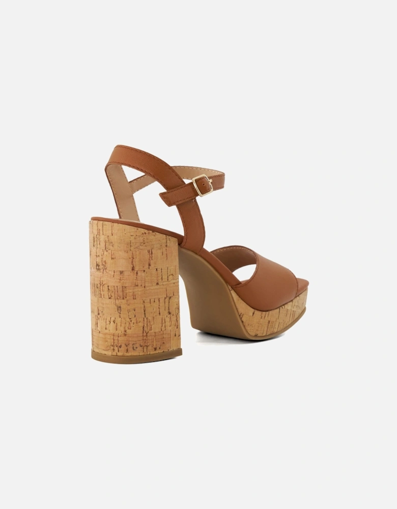 Jacuzzi Platform Block Heel Sandals