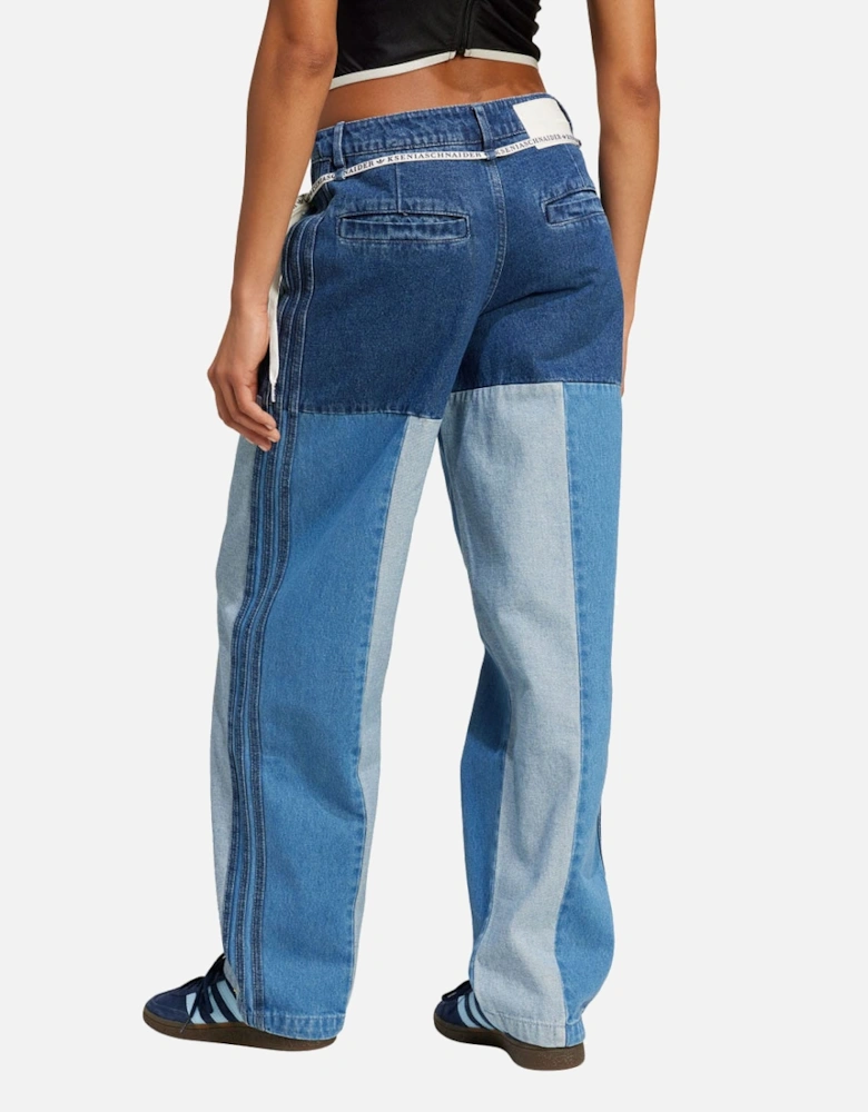 Kseniaschnaider Patchwork Straight Leg Jeans