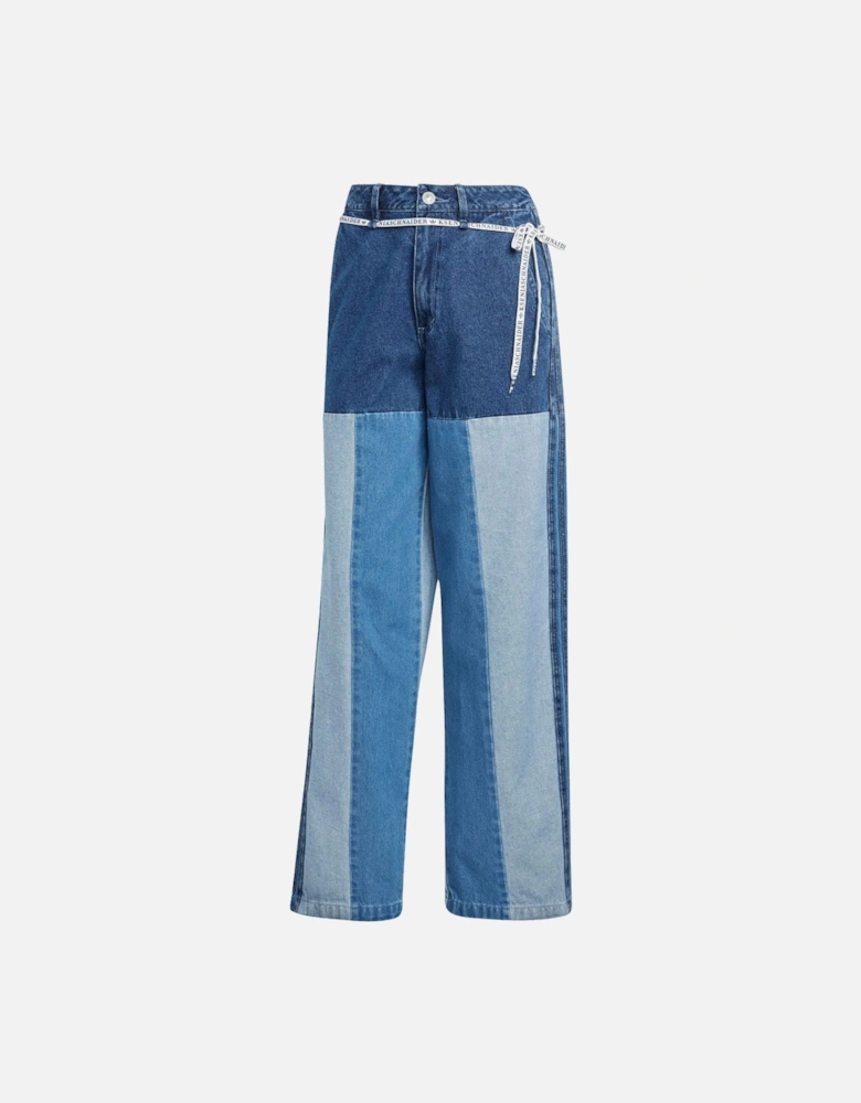 Kseniaschnaider Patchwork Straight Leg Jeans