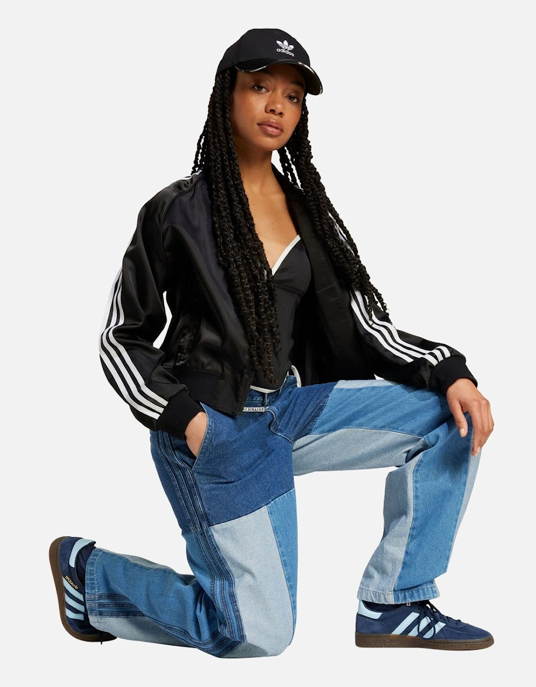 Kseniaschnaider Patchwork Straight Leg Jeans