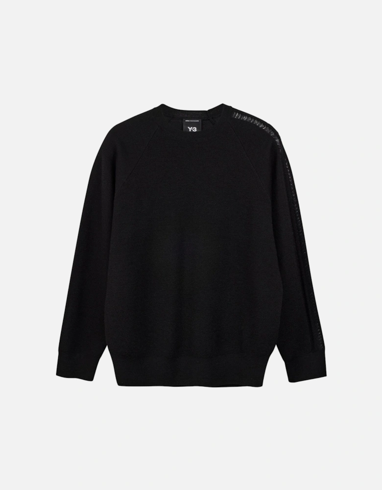 Logo Knit Crewneck Sweatshirt