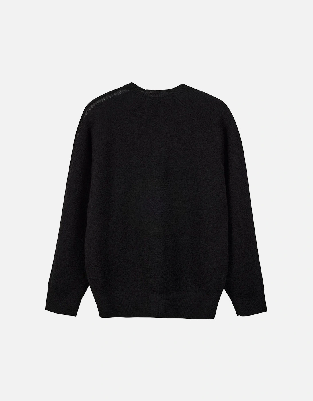 Logo Knit Crewneck Sweatshirt