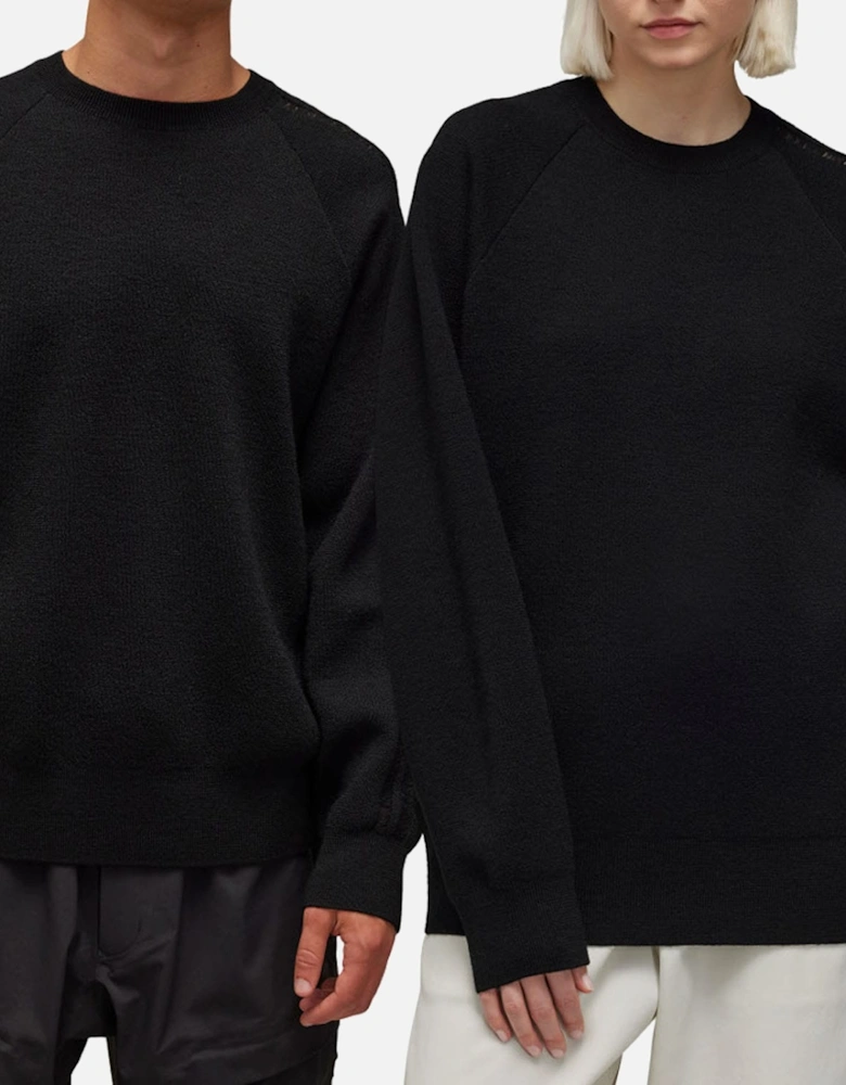 Logo Knit Crewneck Sweatshirt