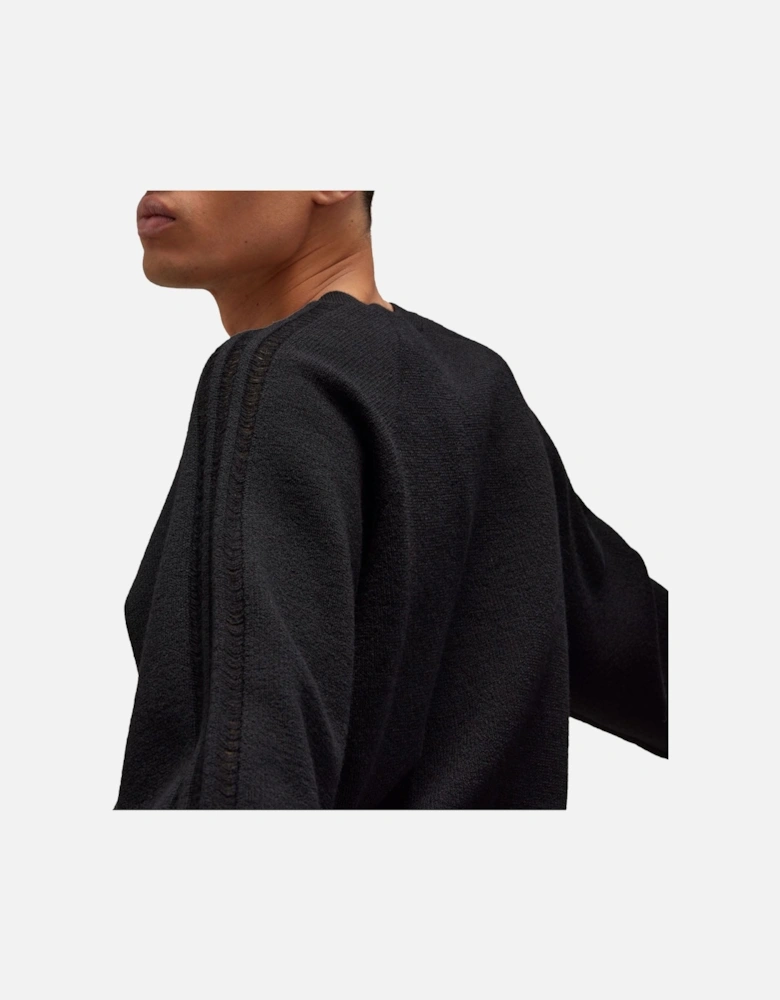 Logo Knit Crewneck Sweatshirt