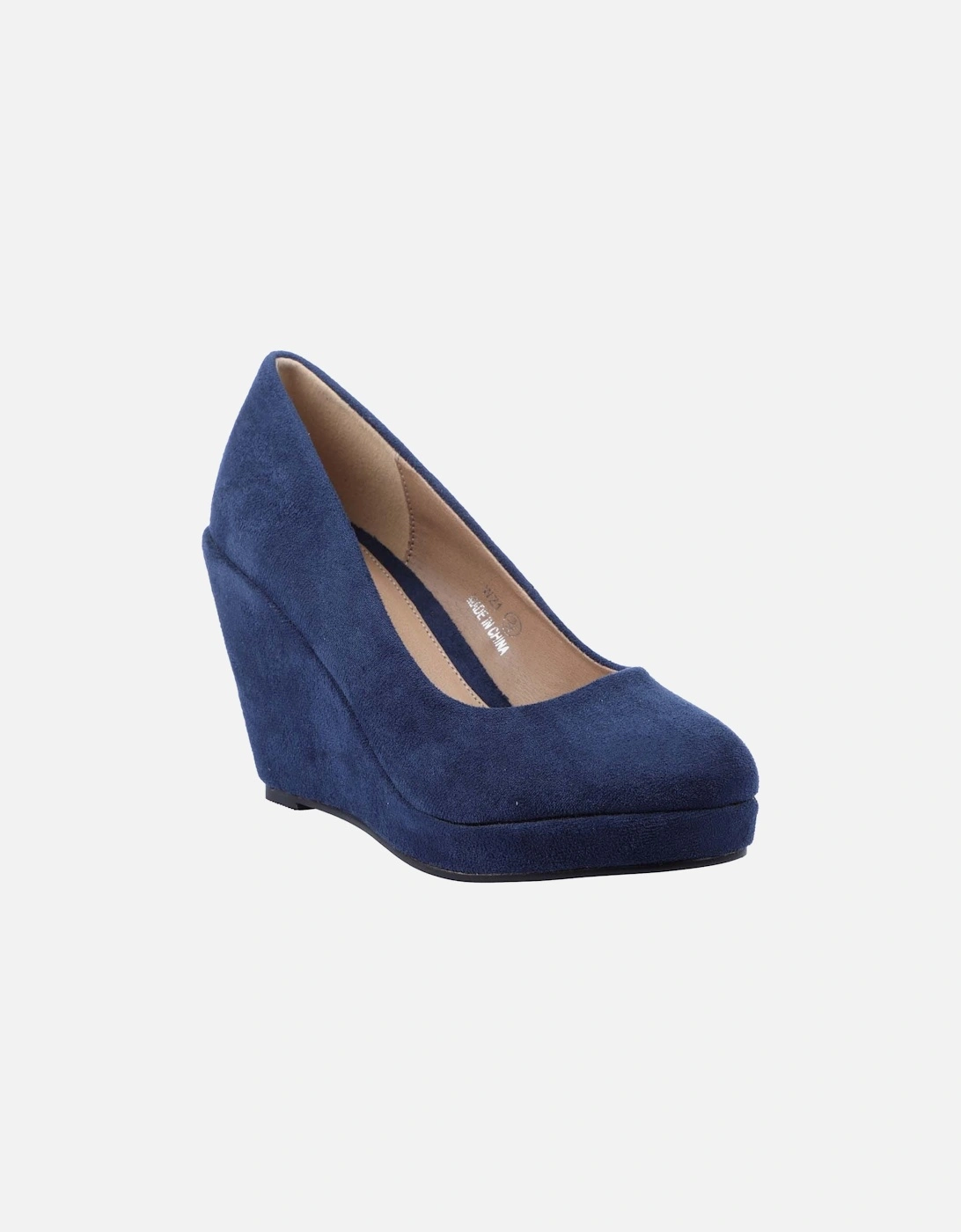 Platform Wedge Heel Court Shoes