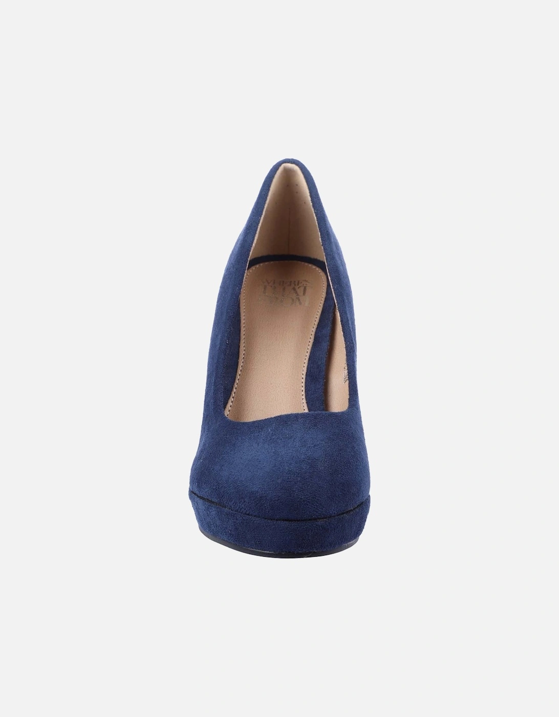 Platform Wedge Heel Court Shoes