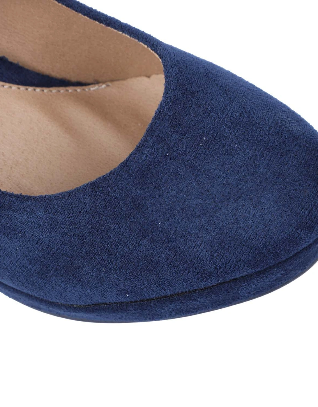 Platform Wedge Heel Court Shoes