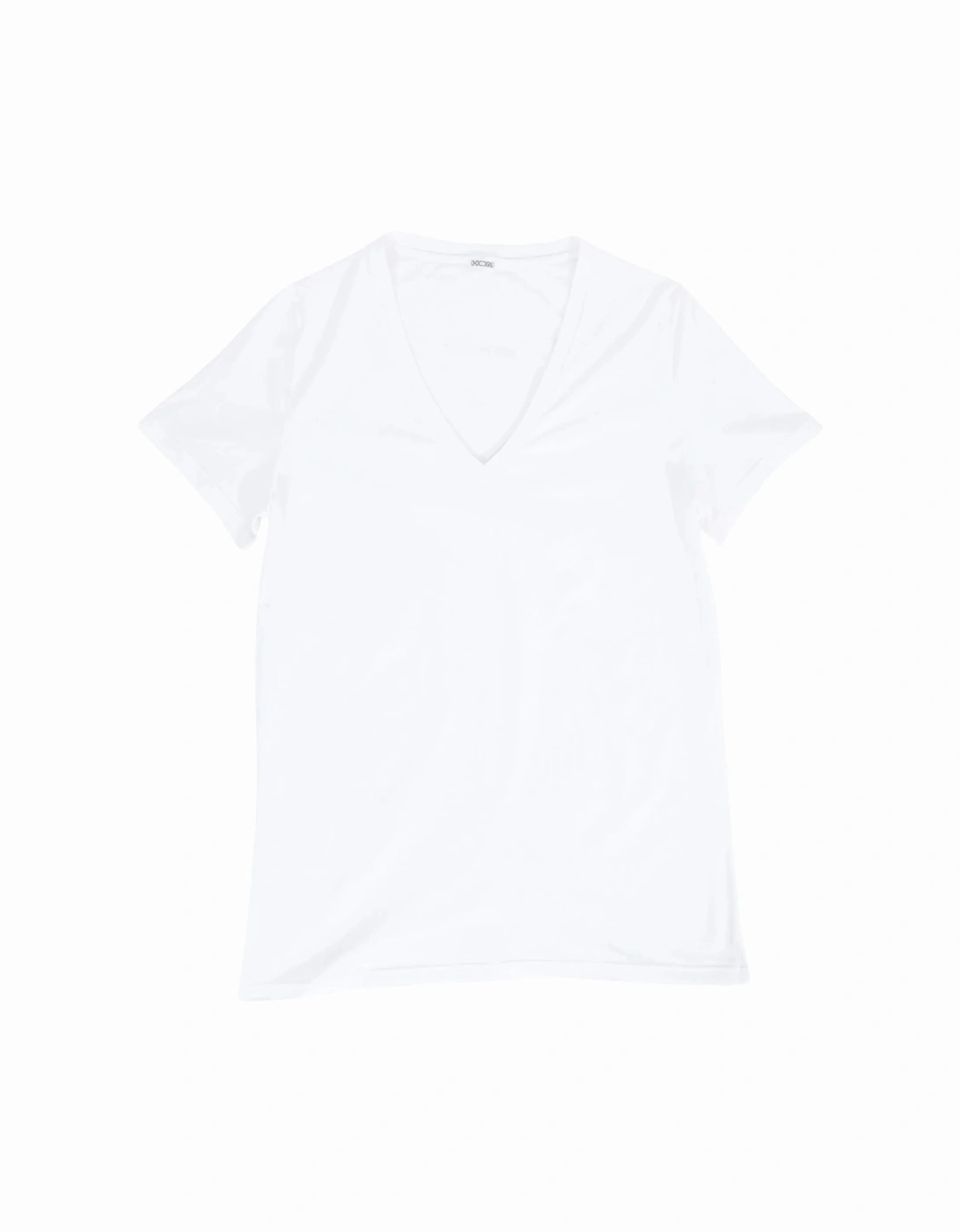 Supreme Cotton V-Neck T-Shirt, White, 7 of 6