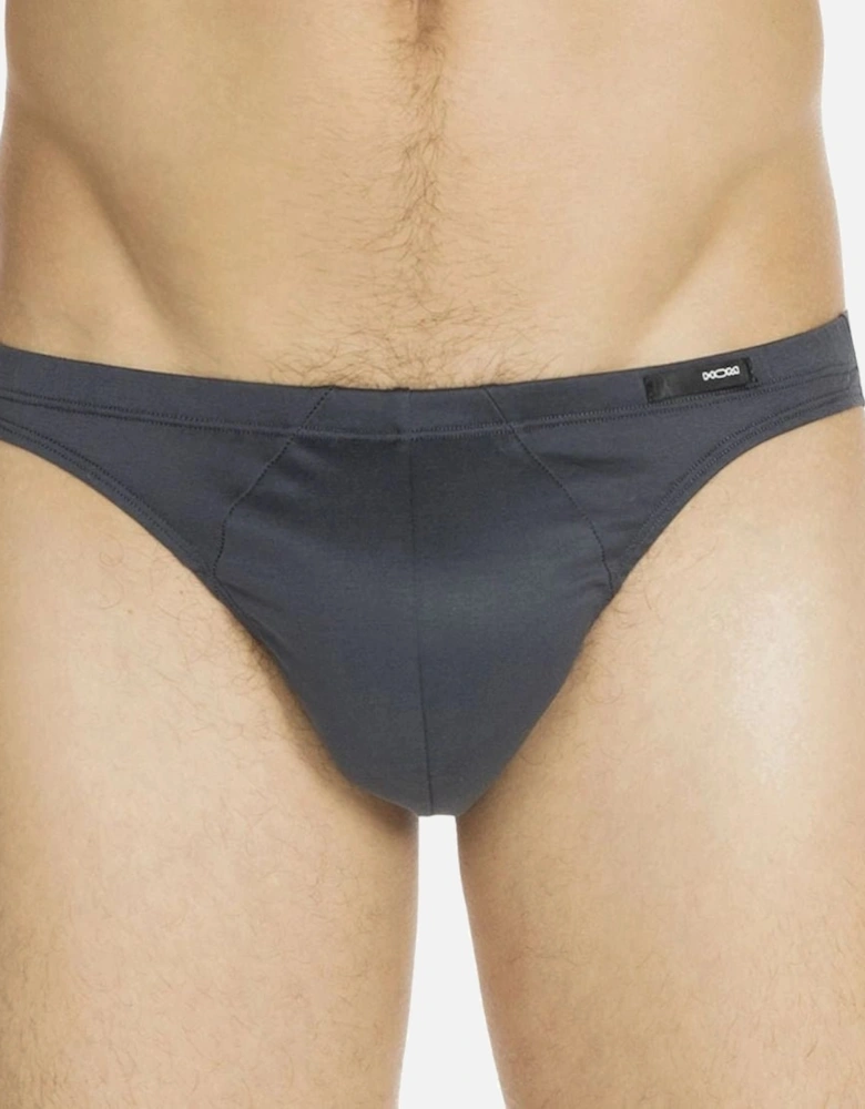 Premium Cotton Comfort Micro Brief, Grey