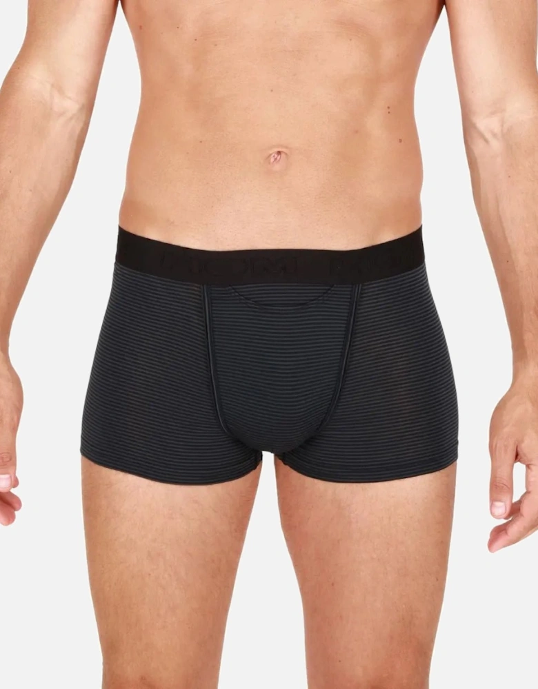 Simon Stripe Modal Stretch HO1 Boxer Brief, Black