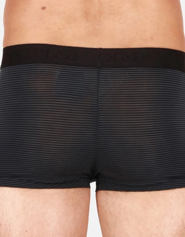 Simon Stripe Modal Stretch HO1 Boxer Brief, Black